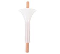 KOCKSHION Poussoir à Saucisses Manuel avec Entonnoir en Plastique, 22 Tubes à Saucisse pour Usage Maison, Bâtonnet en Bois Inclus, Outil de Bourrage Pratique pour Fabrication Réutilisable