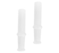 KOCKSHION Poussoir Poignée Ergonomique pour à Viande en Plastique Blanc, Construction Stable Lot de 2 Pièces Cuisine et Petits Espaces