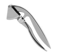 KOCKSHION Presse-ail Manuel en Acier Inoxydable 1 Pièce Éplucheur Intégré, Ustensile Cuisine Pratique pour Presser et Écraser L’ail, Outil Solide Cuisine Domestique et Professionnelle