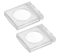 KOCKSHION Protecteur de Boutons en Plastique pour Tablette Lumineuse A3 A4, Accessoire pour Peinture Diamant, Lot de 2 Pièces, Protection Pratique et Portable pour Art du Diamant