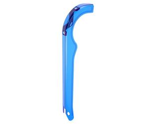 KOCKSHION Protège-chaîne en Plastique Bleu pour Vélo 20 Pouces Design Garde-Queue, Protège la Chaîne et Prolonge la Durée de Vie, pour VTT et Vélos de Route
