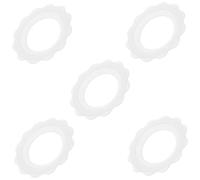 KOCKSHION Protège-mamelons Silicone Souple Antidérapant Lot De 5, Protection Mammaire Grosse Taille, Anneaux Tasses D’allaitement, Confort Estival Pour Mères Allaitantes, Usage Quotidien Et Voyage