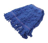 KOCKSHION Recharge De Tête De Mop Coton à Boucle Tête De Serpillère Robuste Recharge Réutilisable pour Nettoyage des Sols