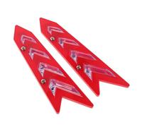 KOCKSHION Ressort de Pression D'essuie-glace en Abs Rouge, Accessoire Essuie-glace 2 Pièces Bruit et Essuyage Stable du Pare-brise sur Véhicule