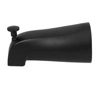 KOCKSHION Robinet de Bain en Alliage de Zinc Noir Installation Précise, Style Élégance Moderne, pour Fournitures de Salle de Bain
