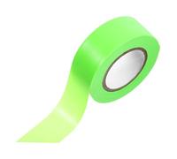 KOCKSHION Ruban de Signalisation Vert Fluorescent Non Adhésif en Polyester 2,5 Cm X 30 M pour Marquage Sol et Branches D'arbres en Milieu Professionnel