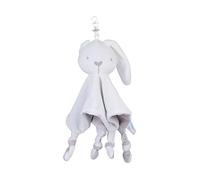 KOCKSHION Serviette Apaisante pour Bébé Lapin Doux, Peluche en Tissu Ultra Doux, Papier Sonore, Jouet de Confort pour -né, Sécurité Tactile,