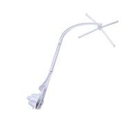 KOCKSHION Support De Bras Mobile 66 Cm Blanc Pour Berceau Bébé - Accessoire Pour Mobile Musical, Rotation 360°, Abs Solide - Pour Lits Universels, Siégeant Aux Jeunes Garçon Et Filles, Kit Complet