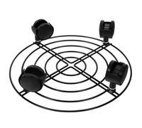 KOCKSHION Support De Cylindre De Mobile avec roulettes Et Freins Base Ronde pour Réservoir De pour Pots De Fleurs Et Stockage Fixe