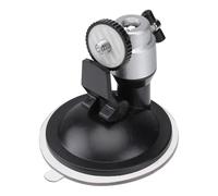 KOCKSHION Support pour Caméra de Voiture Ventouse Argentée, Tête Pivotante à 360°, Léger en Plastique Dur et Caoutchouc, pour Tableau de Bord Plat Couleur Aléatoire