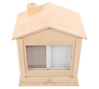 KOCKSHION Urne Funéraire en Bois pour Cendres de Chat et Chien, Boîte à Souvenirs Cadre Photo, Urne pour Cendres d'animal de Compagnie, Cercueil Commémoratif Naturel, Rangement Solide