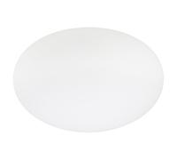 KOCKSHION Verre de Remplacement pour Abat Jour Moderne Forme Ovale Plate et Élégant Accessoire pour Lampe Suspendue et Applique Murale Globe pour Éclairage