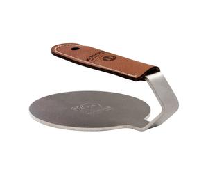 Kockums Jernverk Presse à hamburger avec protège-poignée Kockums Acier inoxydable-cuir