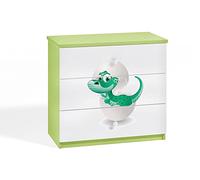 KOCOT KIDS Babydreams Commode d'enfant, Vert, 80,5x41x81