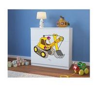 Kocot Kids - Commode babydreams blanche Excavatrice Blanc G