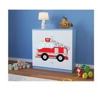 Kocot Kids - Commode babydreams blanche Pompiers Blanc G