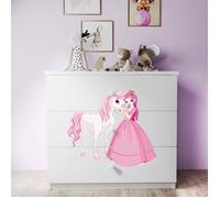 Kocot Kids Commode babydreams blanche Princesse et cheval - 5903282037106