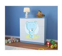 s - Commode babydreams bleue Ours bleu