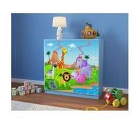 Kocot Kids - Commode babydreams bleue Safari Blanc G