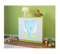 KOCOT KIDS Babydreams Commode d'enfant, Vert, 80,5x41x81