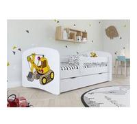 s - Lit babydreams 2 rose Excavatrice tiroir et matelas inclus 140/70