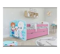 Kocot Kids - Lit babydreams 2 rose La Reine des neiges tiroir et matelas inclus 160/80 Rose G