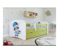 Kocot Kids - Lit babydreams 2 vert Raton laveur tiroir et matelas inclus 160/80 Vert G