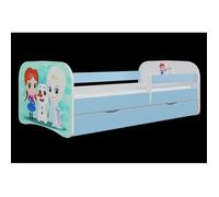 Kocot Kids Lit Babydreams bleu La Reine de neiges sans tiroir, sans matelas 180/80 - 5903282043800