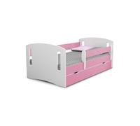 Kocot Kids Lit Classic 2 rose avec un matelas tiroir 180/80 - 5903282012257