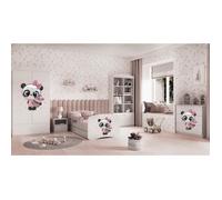 Kocot Kids Lit panda blanc Babydreams avec un tiroir sans matelas 160/80 - 5903282042926
