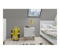 Kocot Kids - Table de chevet kubi blanche Blanc G