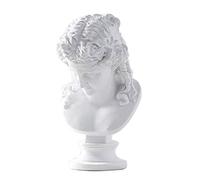 Kocreat Figurine en résine de 15,2 à 19,1 cm - Buste en plâtre - Figurine de Michel-Ange célèbre portrait - Réplique d'objets de collection pour artistes de décoration d'intérieur Ariadne