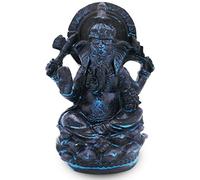 Kocris Casa Ganesh - Décoration d'aquarium - Éléphant - Statue de reptile, tortue, lézard, araignée, terrarium thaïlandais - Sculpture bouddhiste Ganesh - Figurine décorative pour animal domestique