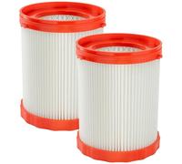 Kodahome VF320H Lot de 2 filtres HEPA de rechange, compatibles avec aspirateur sec/humide professionnel Bosch GAS18V-3N 18 V 9,8 l