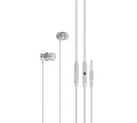 Kodak Écouteurs Boutons 170+ avec Microphone, Jack 3,5 mm, Qualité audio supérieure – Blanc