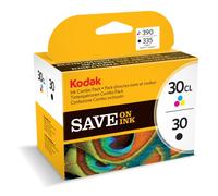 Kodak 30B/C Lot de 2 cartouches d'encre