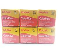 KODAK 35 mm colorplus 200 ASA Film (24 exposures) 6 Pack