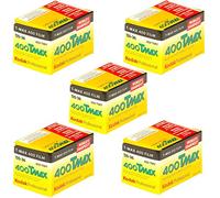 Kodak 400 TMAX Professional ISO 400, 36 mm, 36 Poses, Noir et Blanc (5 pièces)