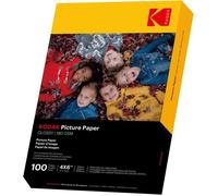 Kodak Papier photo 9891094 – 100 feuilles 180 g/m² Brillant A6 (10x15 cm) Jet d'encre