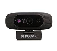 KODAK Access Webcam: Caméra de Vidéoconférence Professionnelle HD 1080p avec Reconnaissance Faciale Windows Hello et Plug and Play