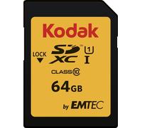 Kodak Alaris EKMSD64GXC10K Kodak SD 64GB UHS-I U1 V10 Premium