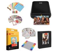 Kodak - AMZRODMP20K1B - Step Imprimante photo instantanee avec technologie Zink Zero Ink (Noir) Pack cadeau