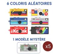 KODAK Appareil Photo Miniature Charmera Couleur Mystère - Lot de 5