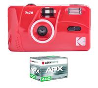 KODAK - Appareil Photo Rechargeable KODAK M38-35mm, Objectif Haute Qualité, Flash Intégré, Pile AA