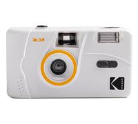 KODAK - Appareil Photo Rechargeable KODAK M38-35mm, Objectif Haute Qualité, Flash Intégré, Pile AA - Blanc