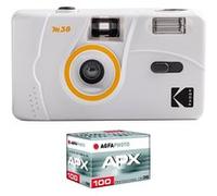 KODAK - Appareil Photo Rechargeable KODAK M38-35mm, Objectif Haute Qualité, Flash Intégré, Pile AA