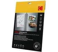 KODAK Assorted Magnetic Laminating Pouches KD-LMASSMAG-PK10C - Pochette de plastification magnetique KODAK, Taille : 3 x A4, 4 x 6" x 4" , 3 x 5" x 7" , 150 Microns, Lot de 10 Transparente