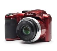 Kodak Appareil photo bridge AZ252 Zoom - 16,44 MP - Zoom optique 25x - Écran 7,6cm - Noir/Rouge
