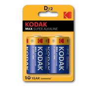 Kodak Piles D LR20 MN1300 1,5 V Alcalines Lot de 2