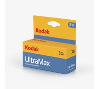 KODAK Blister Ultramax 135-24 Tpack - Pack de 3 Pelicule 35mm, ISO 400, 24 Shots